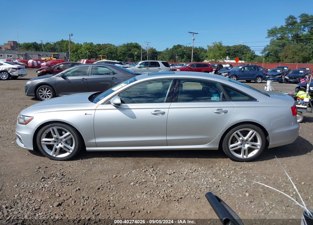 2015 AUDI A6 3.0T PREMIUM PLUS VIN: WAUFGAFC0FN007861
