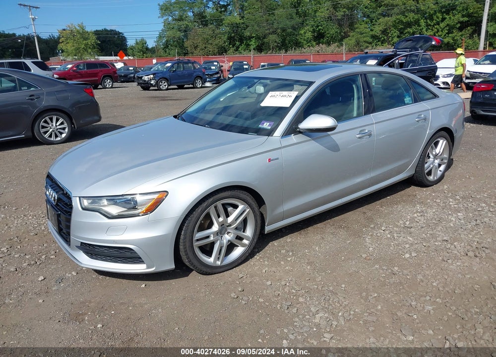 2015 AUDI A6 3.0T PREMIUM PLUS VIN: WAUFGAFC0FN007861