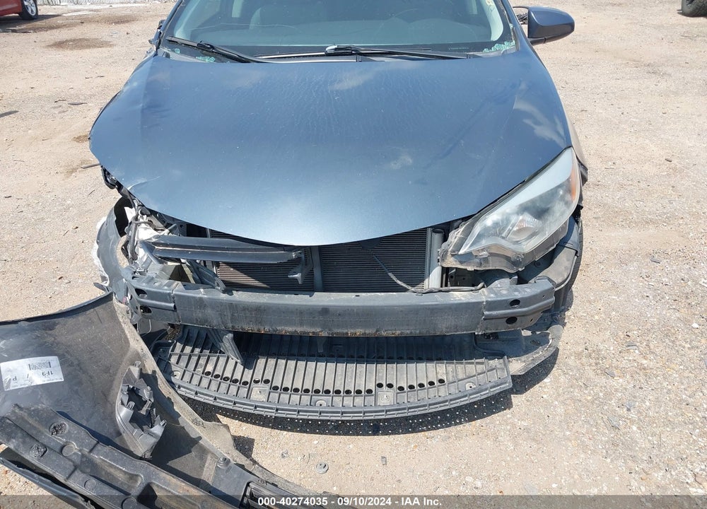 2016 TOYOTA COROLLA L VIN: 5YFBURHE3GP516127