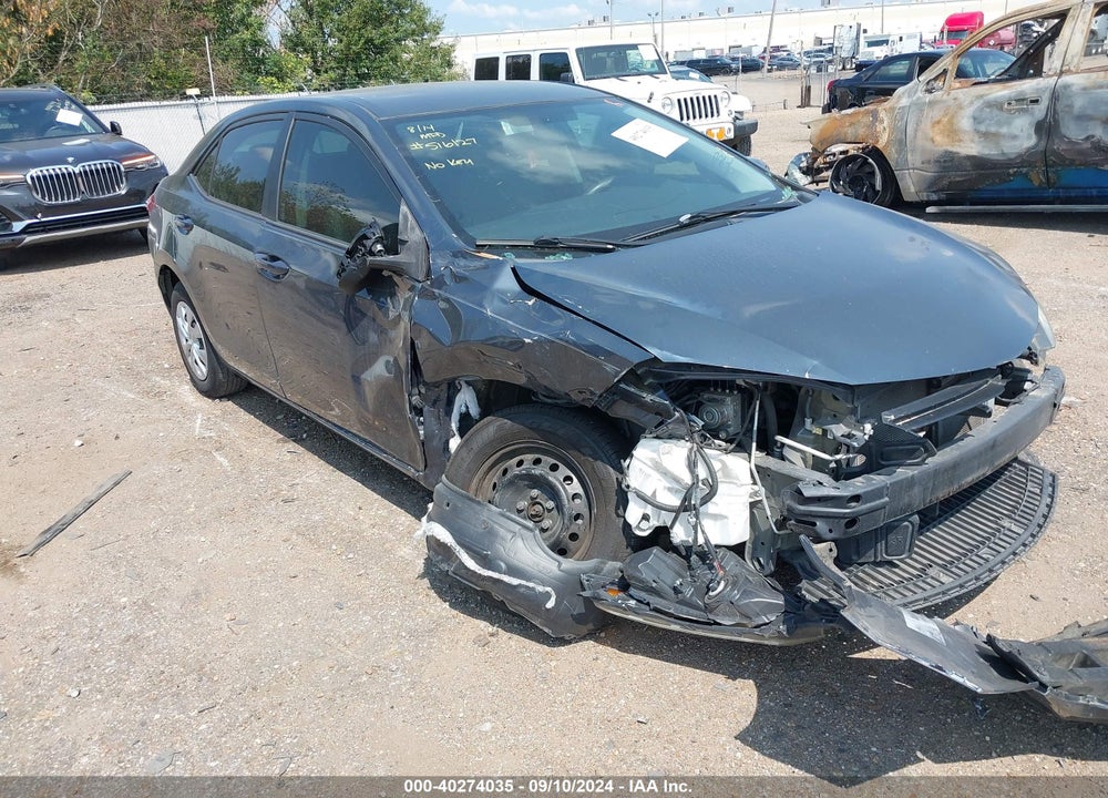 2016 TOYOTA COROLLA L VIN: 5YFBURHE3GP516127