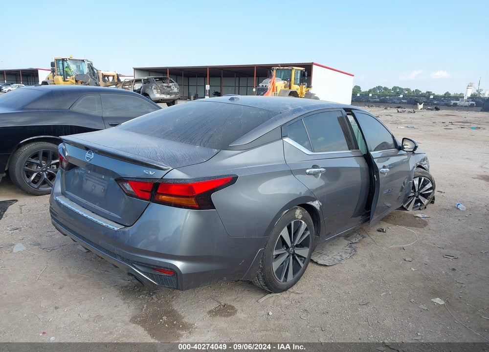 2022 NISSAN ALTIMA SV FWD VIN: 1N4BL4DV8NN364535