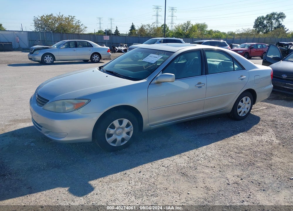 2004 TOYOTA CAMRY LE VIN: 4T1BE32K34U280811