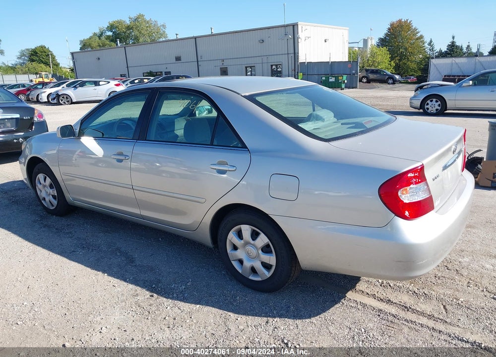 2004 TOYOTA CAMRY LE VIN: 4T1BE32K34U280811