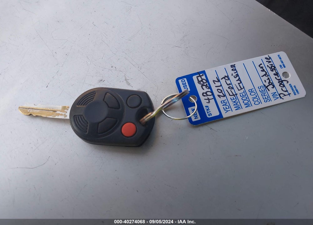 2012 FORD FUSION SEL VIN: 3FAHP0JGXCR398628