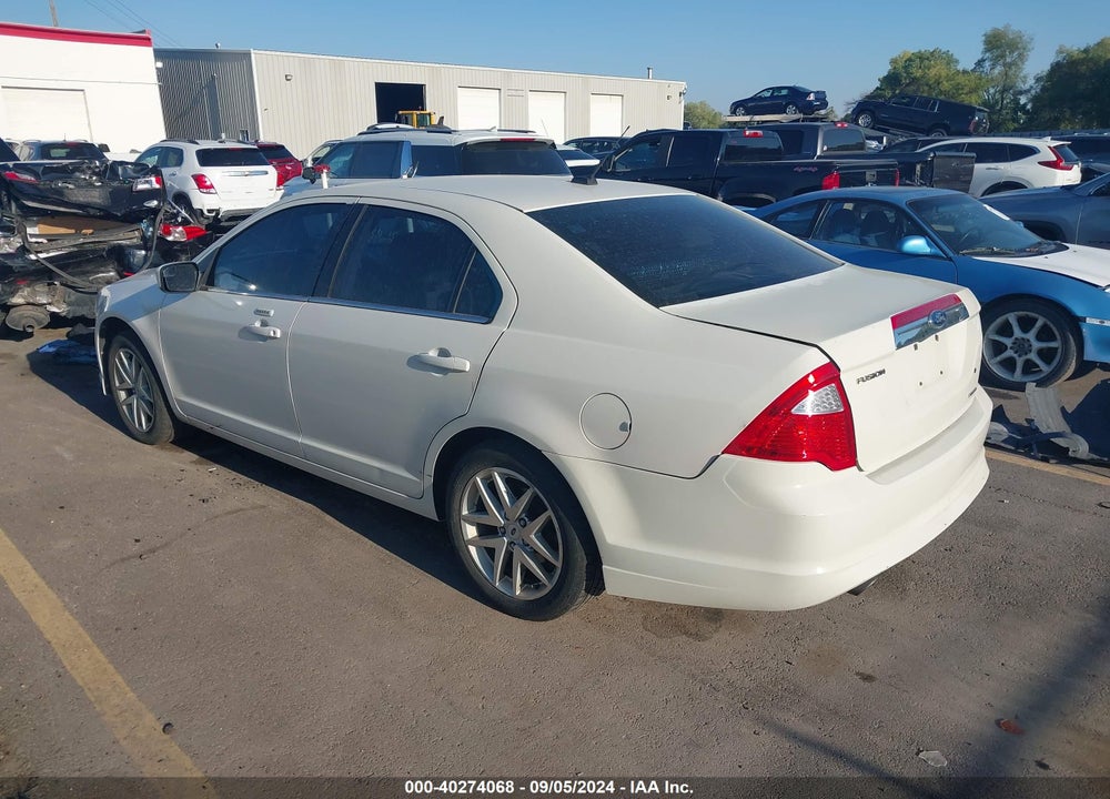 2012 FORD FUSION SEL VIN: 3FAHP0JGXCR398628