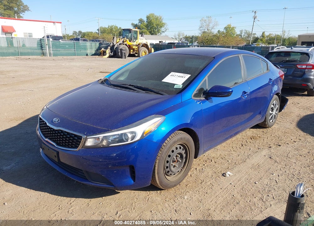 2017 KIA FORTE LX VIN: 3KPFL4A77HE067282