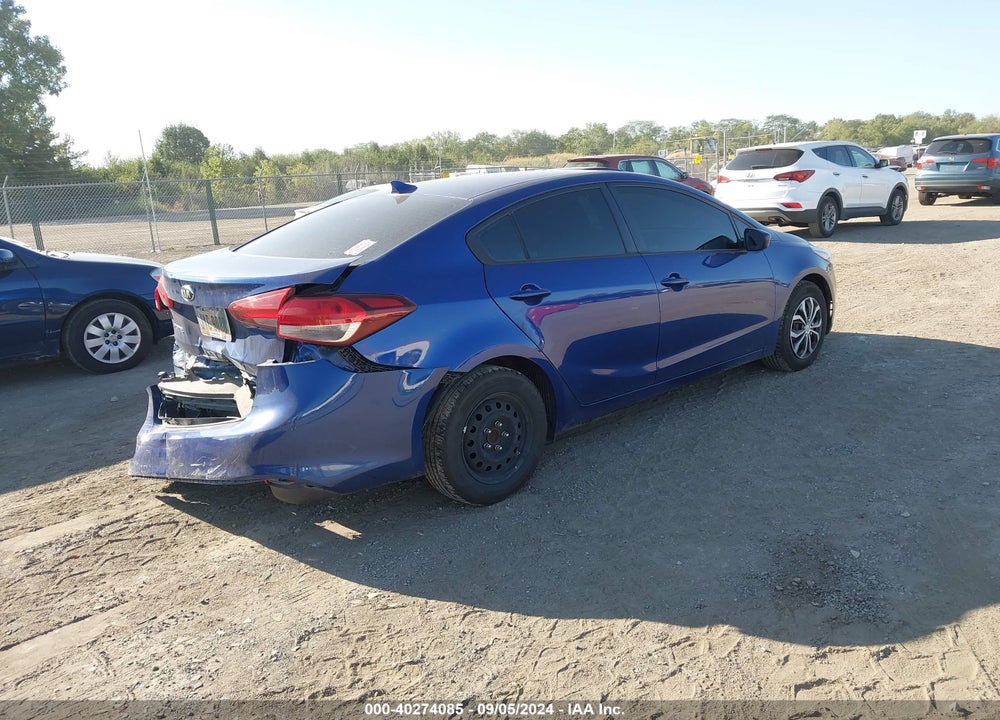 2017 KIA FORTE LX VIN: 3KPFL4A77HE067282