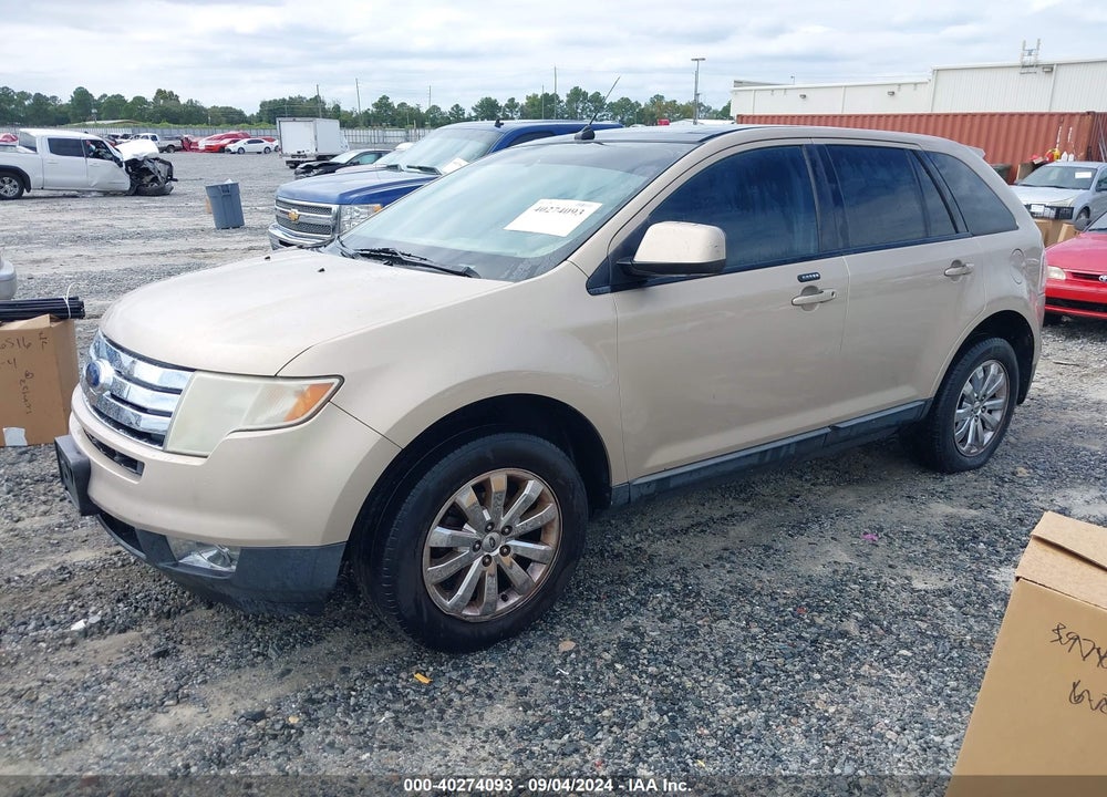 2007 FORD EDGE SEL PLUS VIN: 2FMDK39C27BB70231