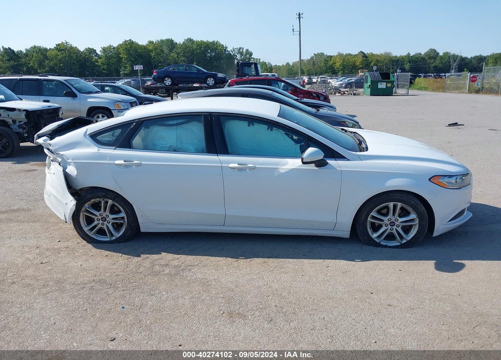 2018 FORD FUSION SE VIN: 3FA6P0HD0JR228150