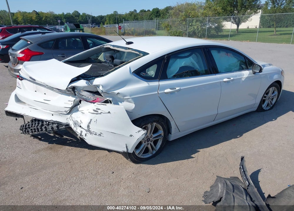 2018 FORD FUSION SE VIN: 3FA6P0HD0JR228150