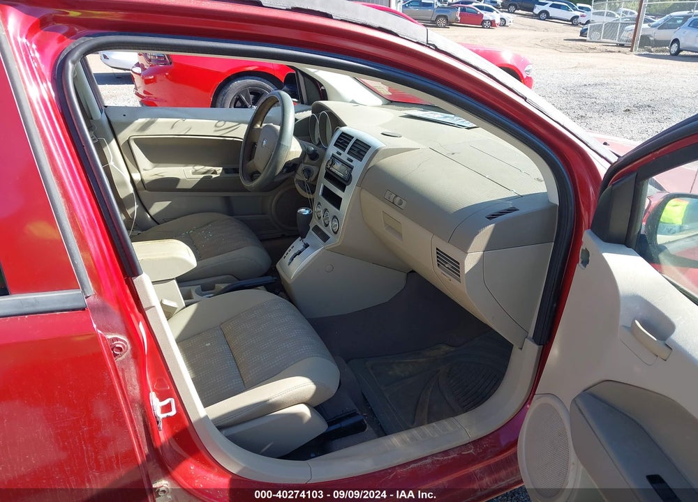 2007 DODGE CALIBER SXT VIN: 1B3HB48BX7D542429
