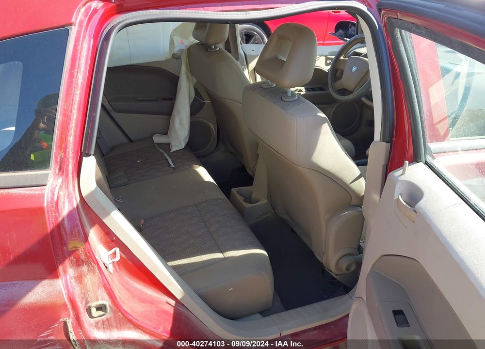 2007 DODGE CALIBER SXT VIN: 1B3HB48BX7D542429