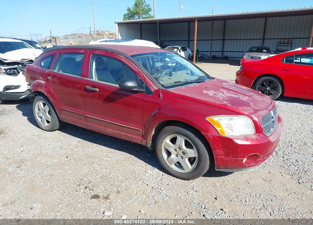 2007 DODGE CALIBER SXT VIN: 1B3HB48BX7D542429
