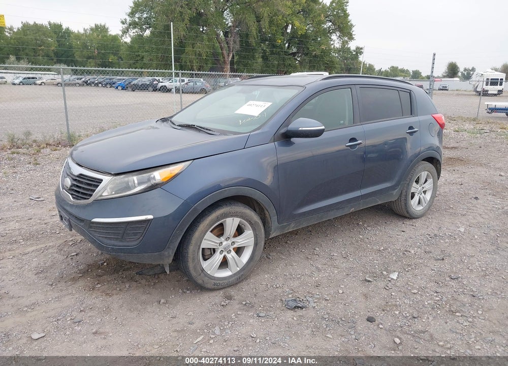 2013 KIA SPORTAGE LX VIN: KNDPB3A21D7530856