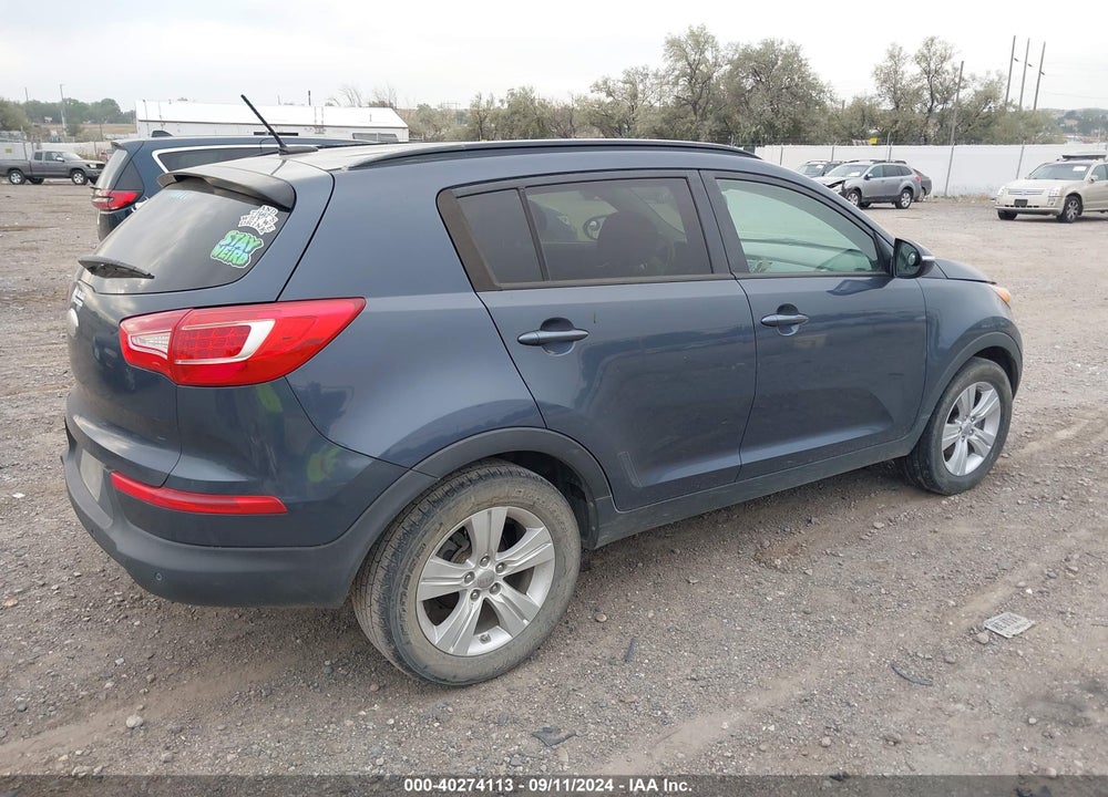 2013 KIA SPORTAGE LX VIN: KNDPB3A21D7530856
