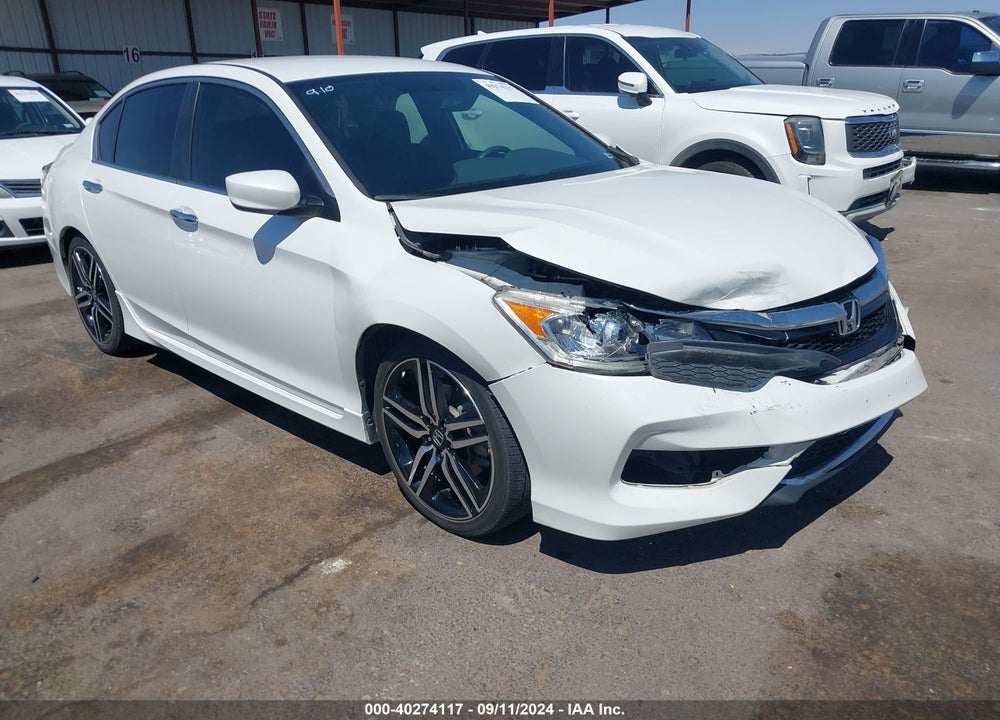 2017 HONDA ACCORD SPORT VIN: 1HGCR2E58HA083994