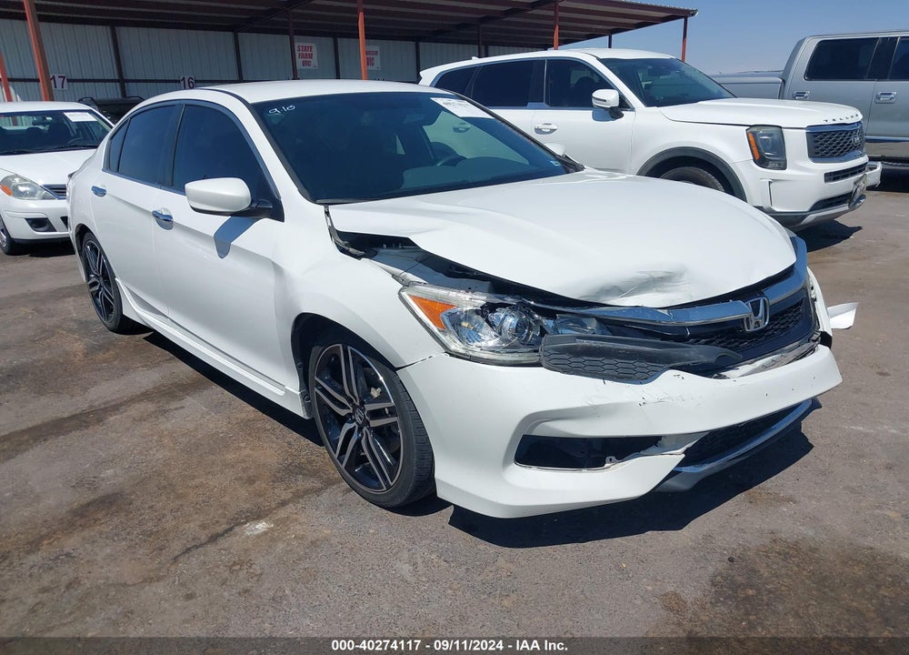 2017 HONDA ACCORD SPORT VIN: 1HGCR2E58HA083994