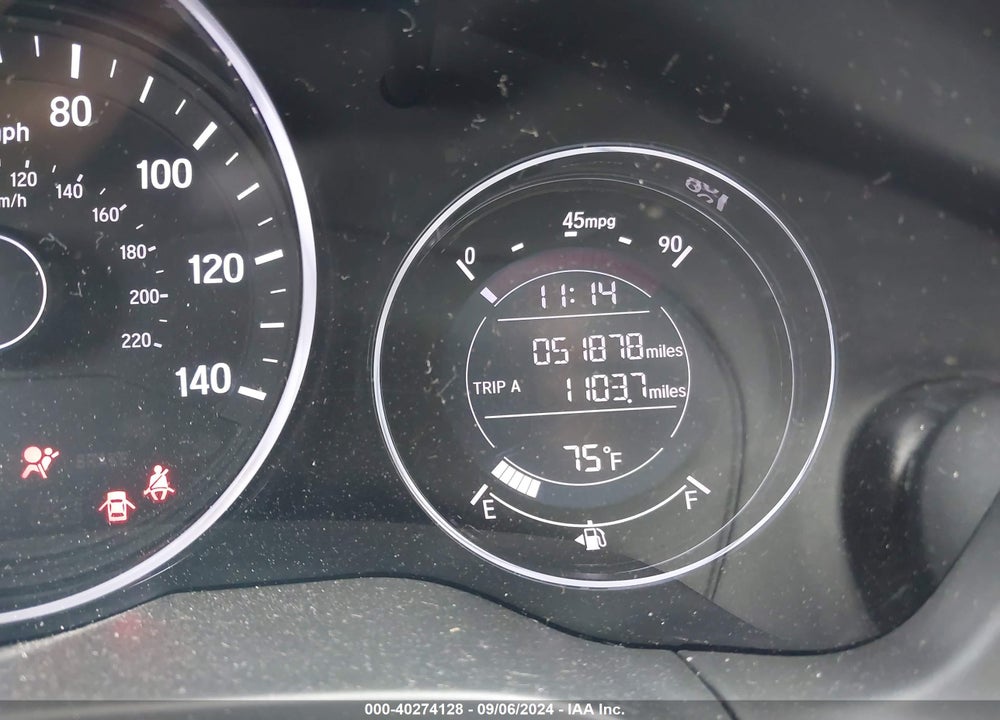 2019 HONDA HR-V LX VIN: 3CZRU6H37KG726489