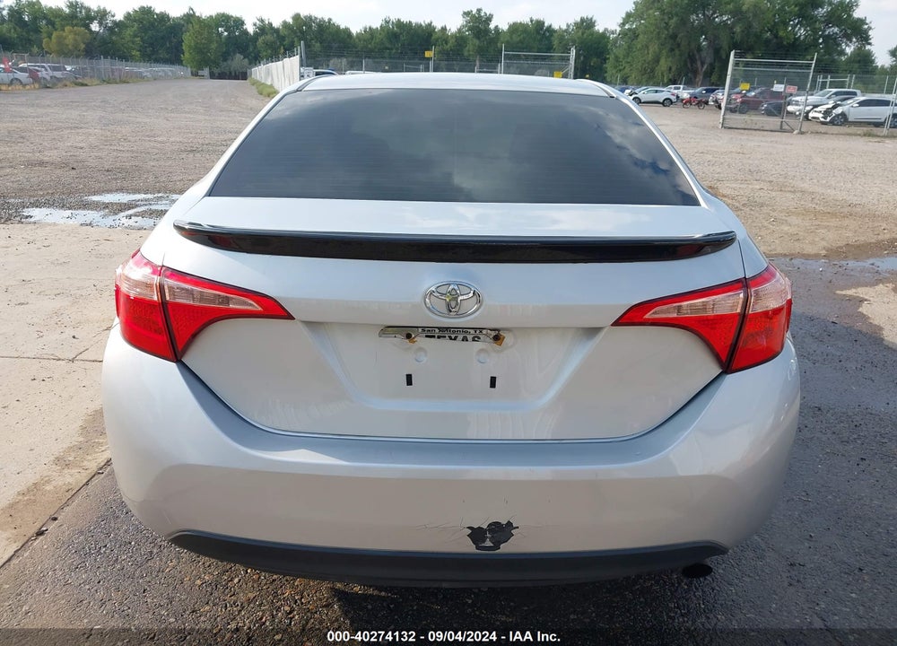 2017 TOYOTA COROLLA LE VIN: 2T1BURHE5HC885394