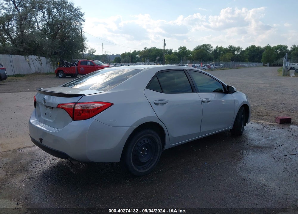 2017 TOYOTA COROLLA LE VIN: 2T1BURHE5HC885394