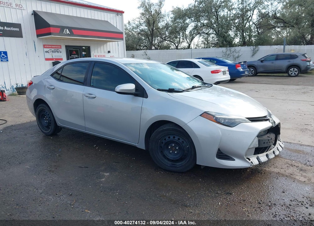 2017 TOYOTA COROLLA LE VIN: 2T1BURHE5HC885394