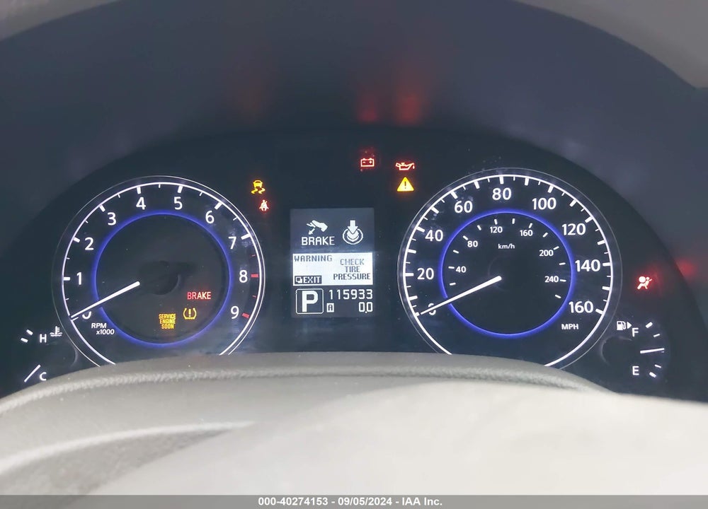 2013 INFINITI G37 JOURNEY VIN: JN1CV6AP9DM723103