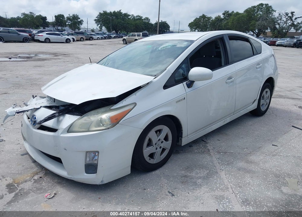 2011 TOYOTA PRIUS TWO VIN: JTDKN3DU6B5340185
