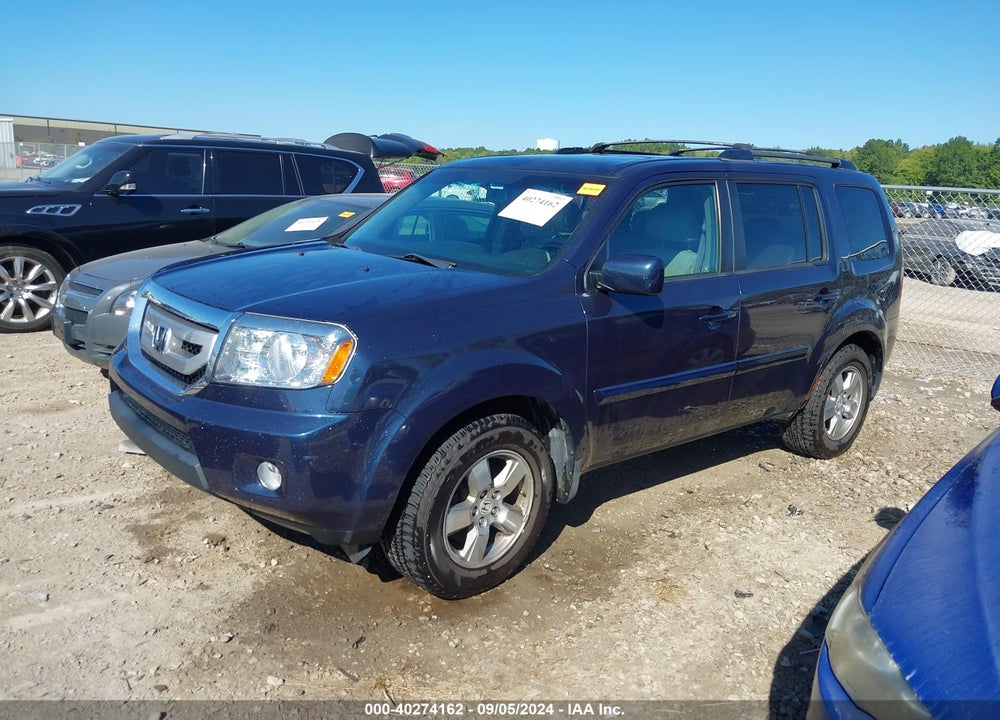 2010 HONDA PILOT EX-L VIN: 5FNYF4H54AB030114