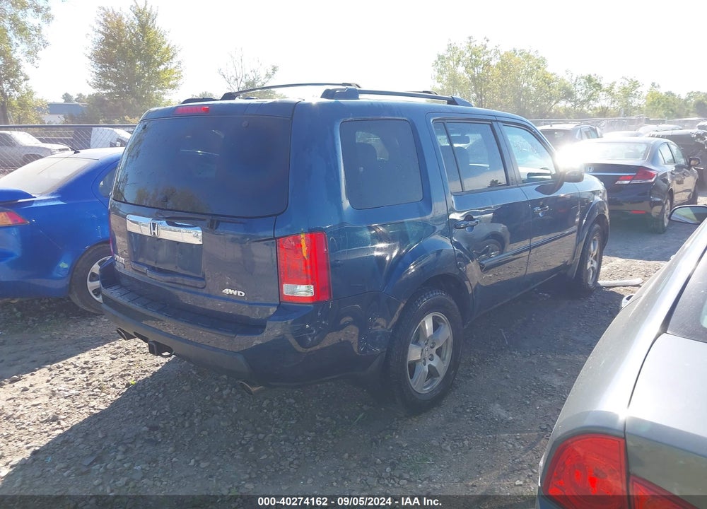 2010 HONDA PILOT EX-L VIN: 5FNYF4H54AB030114