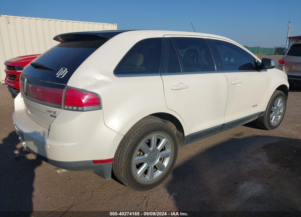 2007 LINCOLN MKX VIN: 2LMDU88C17BJ17081