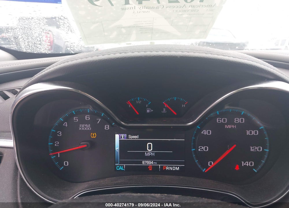 2015 CHEVROLET IMPALA 2LT VIN: 2G1125S35F9105871