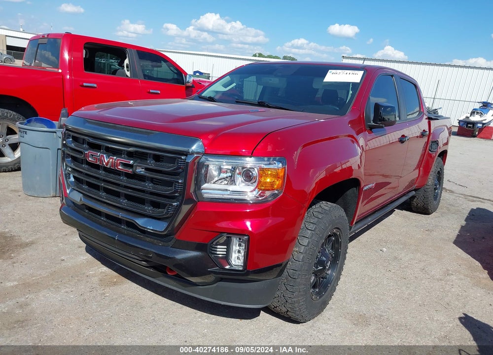 2021 GMC CANYON 4WD SHORT BOX AT4 - LEATHER VIN: 1GTP6FE16M1189061
