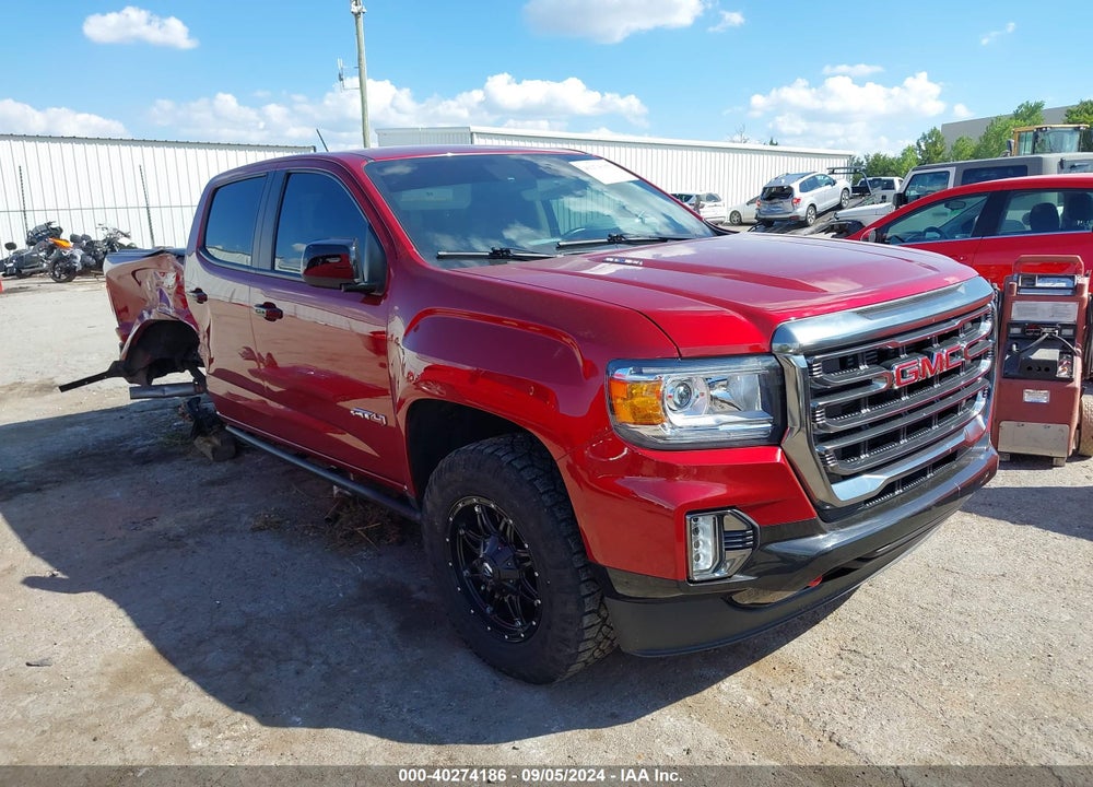 2021 GMC CANYON 4WD SHORT BOX AT4 - LEATHER VIN: 1GTP6FE16M1189061