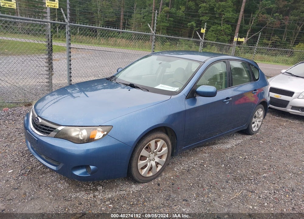 2009 SUBARU IMPREZA 2.5I VIN: JF1GH61639H823491