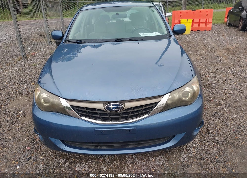 2009 SUBARU IMPREZA 2.5I VIN: JF1GH61639H823491