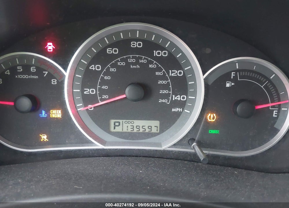 2009 SUBARU IMPREZA 2.5I VIN: JF1GH61639H823491