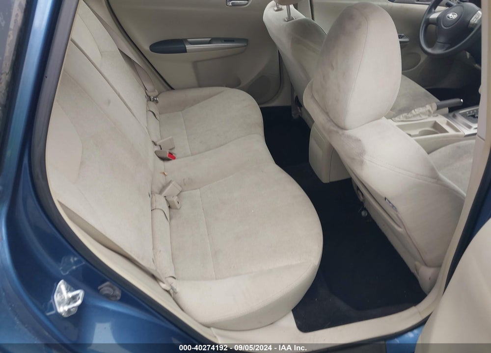 2009 SUBARU IMPREZA 2.5I VIN: JF1GH61639H823491