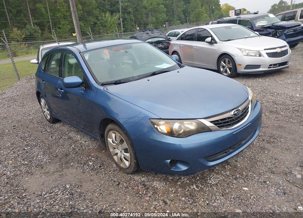 2009 SUBARU IMPREZA 2.5I VIN: JF1GH61639H823491