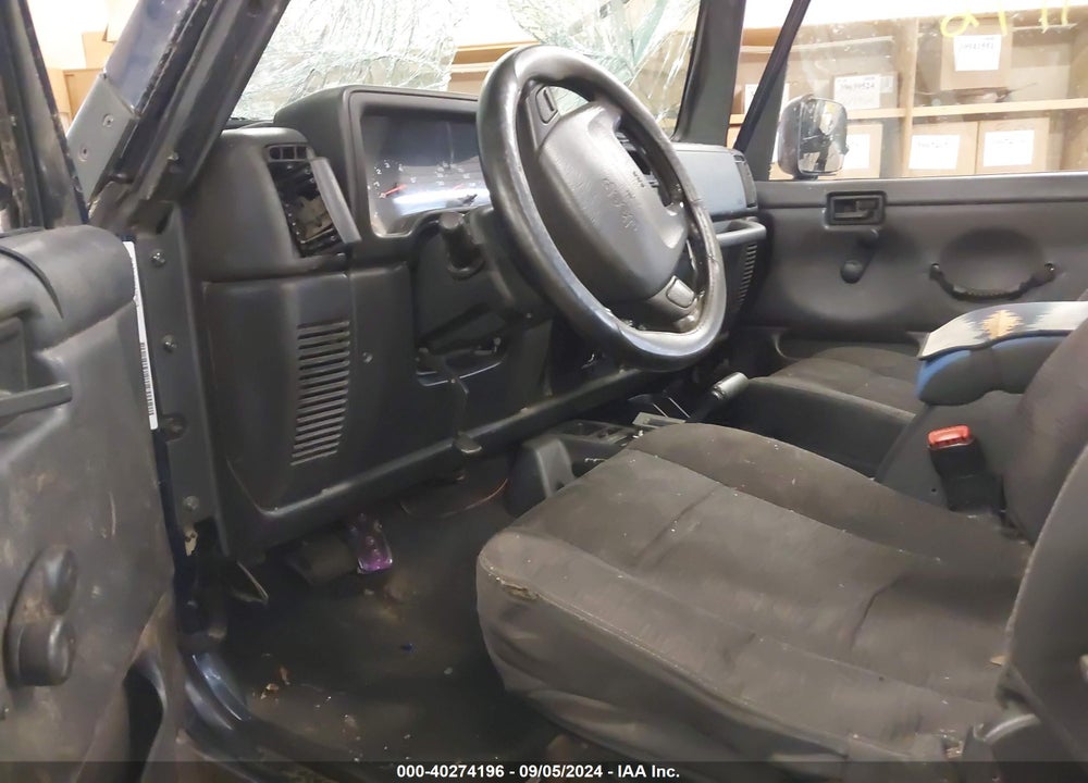 2004 JEEP WRANGLER X VIN: 1J4FA39S14P747031