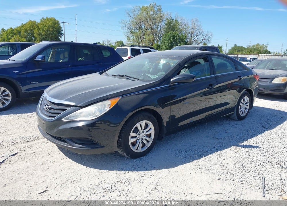 2012 HYUNDAI SONATA GLS VIN: 5NPEB4AC6CH453983