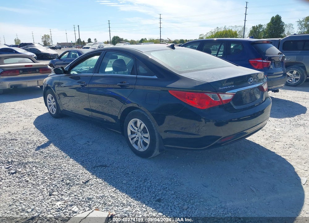 2012 HYUNDAI SONATA GLS VIN: 5NPEB4AC6CH453983