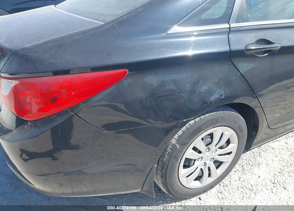 2012 HYUNDAI SONATA GLS VIN: 5NPEB4AC6CH453983