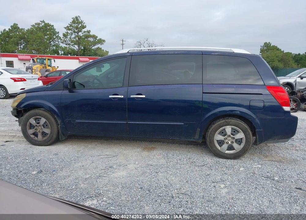 2007 NISSAN QUEST 3.5 S VIN: 5N1BV28U97N106890