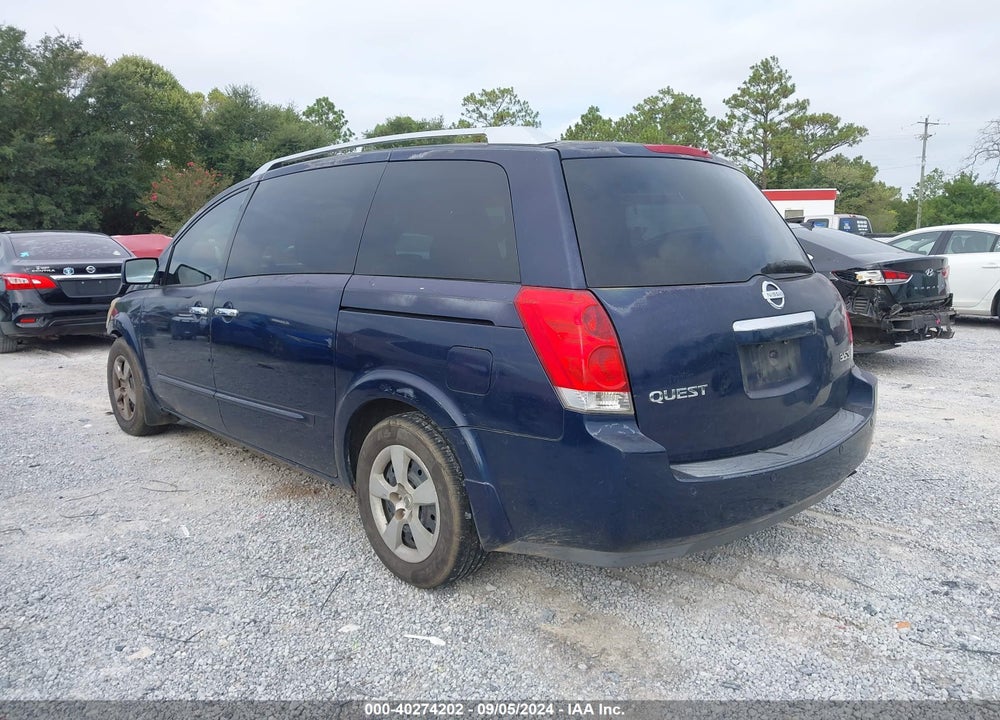 2007 NISSAN QUEST 3.5 S VIN: 5N1BV28U97N106890