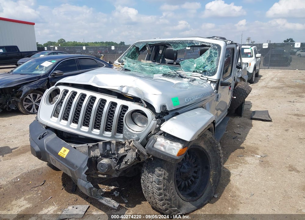 2022 JEEP GLADIATOR OVERLAND 4X4 VIN: 1C6HJTFG7NL123149