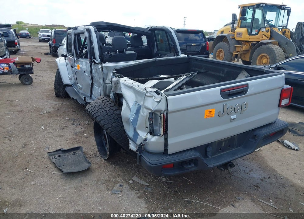 2022 JEEP GLADIATOR OVERLAND 4X4 VIN: 1C6HJTFG7NL123149