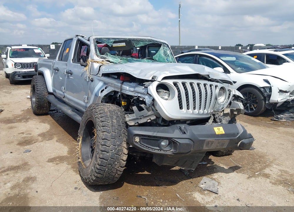 2022 JEEP GLADIATOR OVERLAND 4X4 VIN: 1C6HJTFG7NL123149