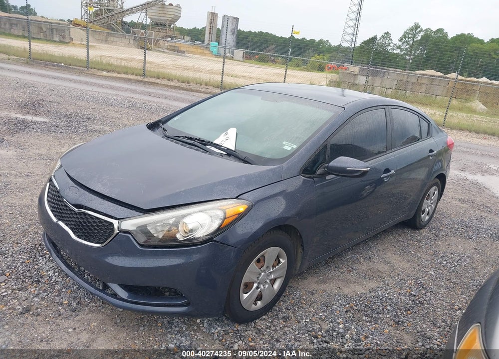 2015 KIA FORTE LX VIN: KNAFX4A6XF5420776