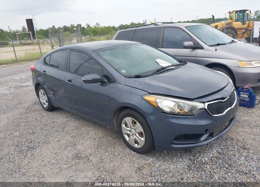 2015 KIA FORTE LX VIN: KNAFX4A6XF5420776
