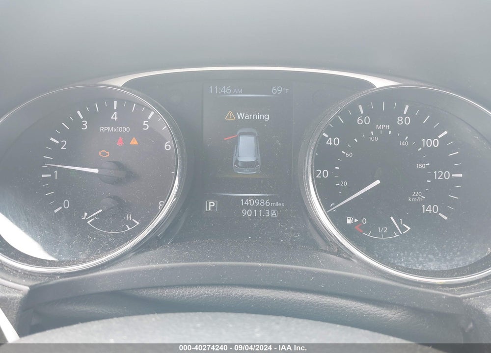 2014 NISSAN ROGUE SV VIN: 5N1AT2MVXEC773833